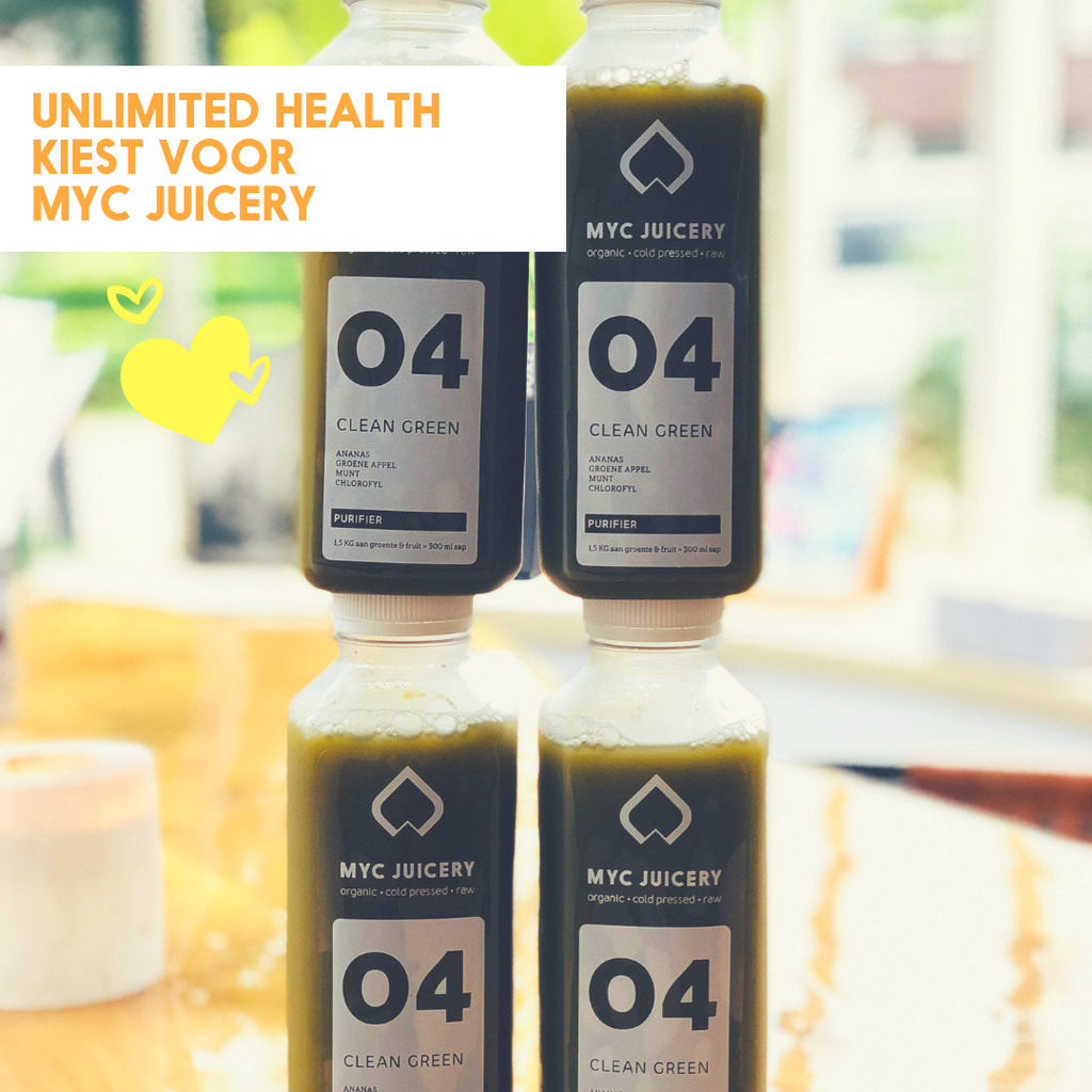 Unlimited Health kiest voor MYC Juicery!