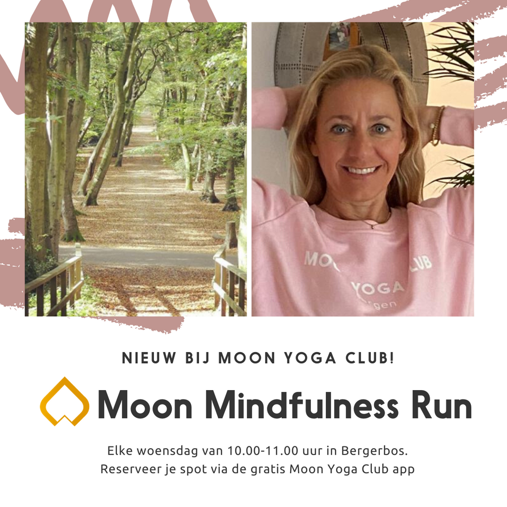 Nieuw! Moon Mindfulness Run in Bergerbos.