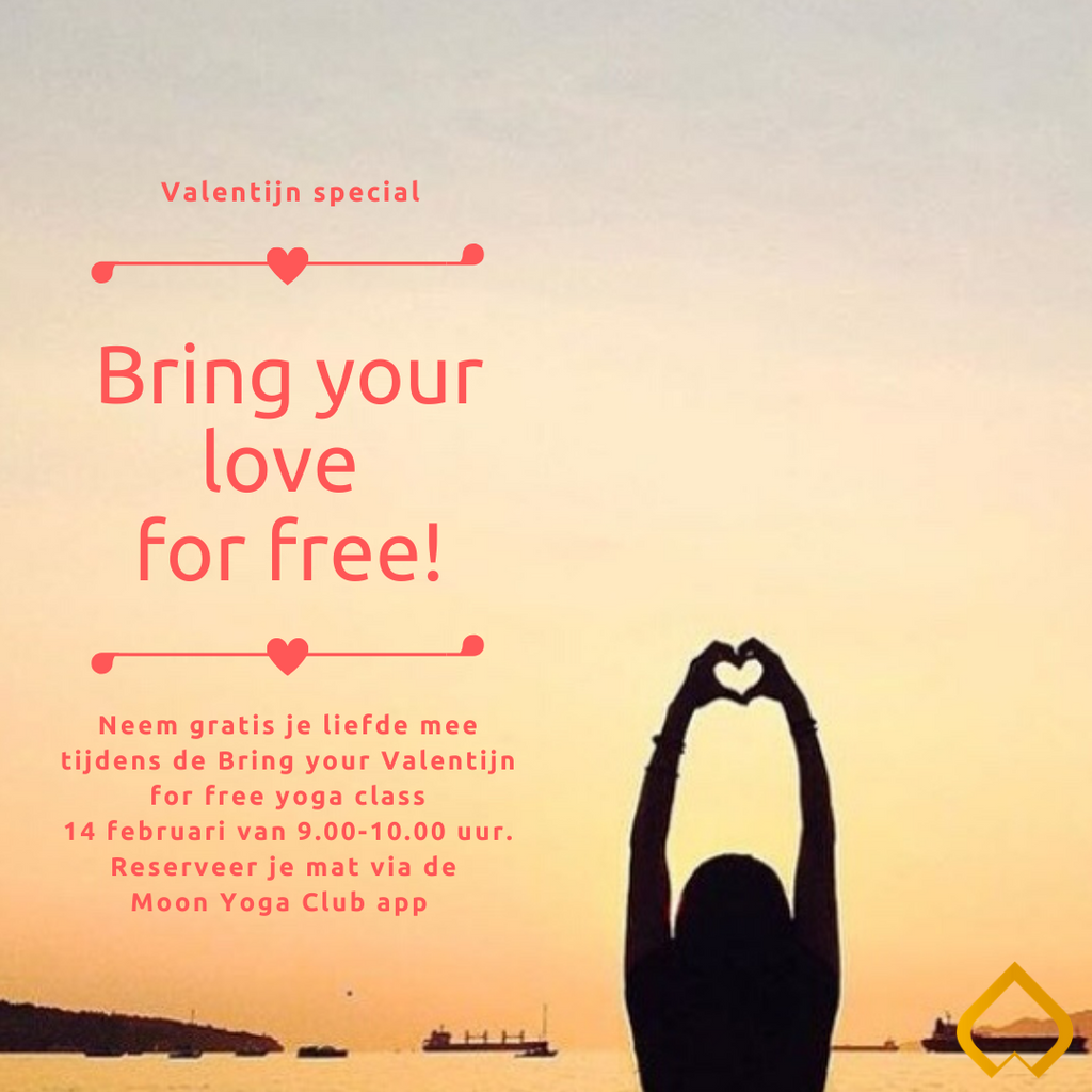 14 februari: Bring your Love for free