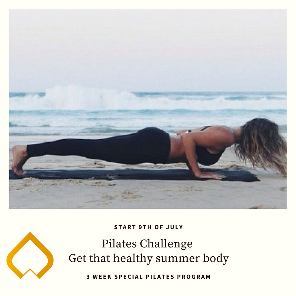 9 juli: Pilates Challenge - Get that healthy summer body