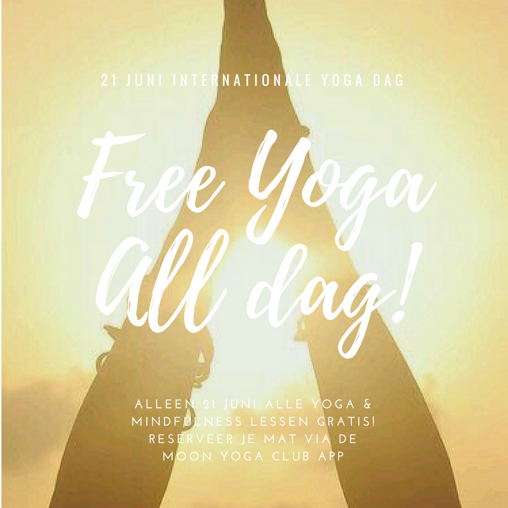 21 juni: Free Yoga all day!