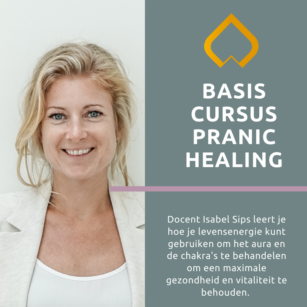 1 & 2 februari 2020: Basis Cursus Pranic Healing met Isabel Sips