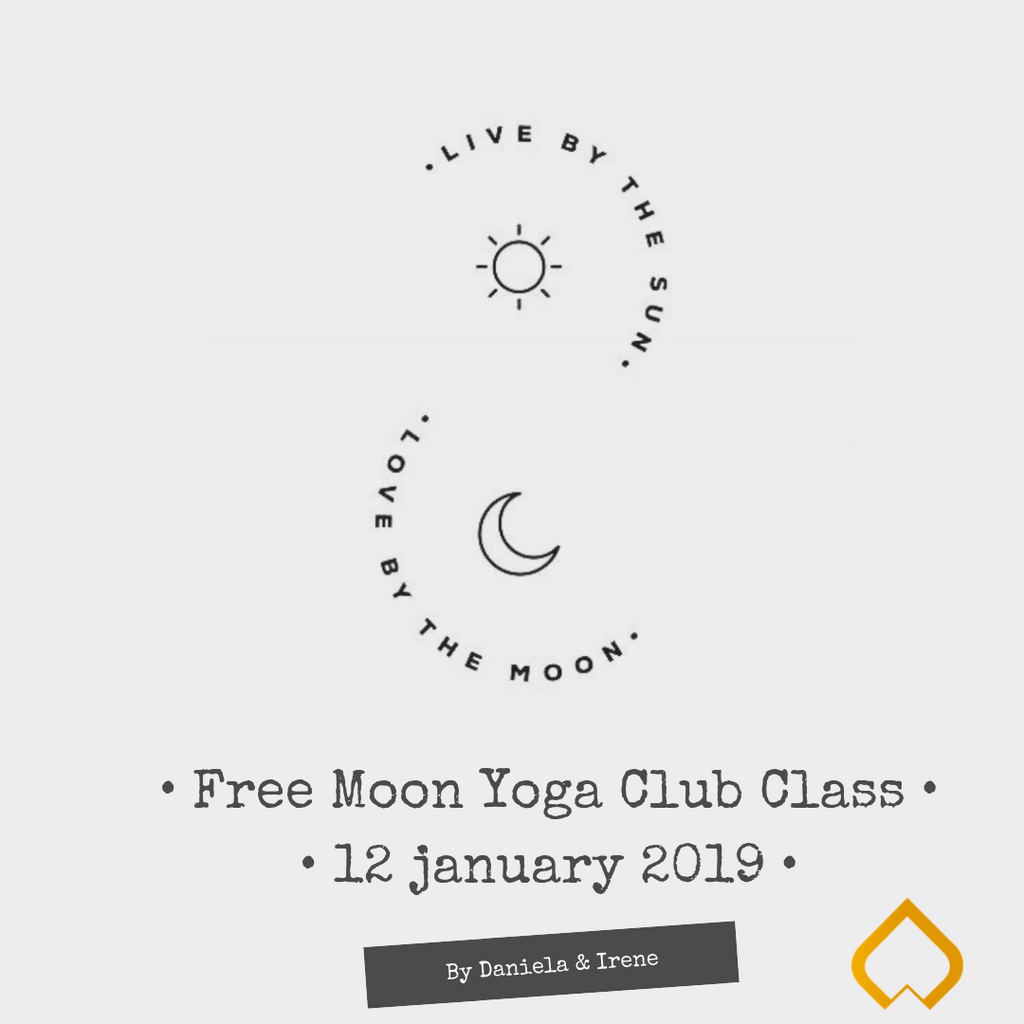 12 januari: Free Moon Yoga Club Class