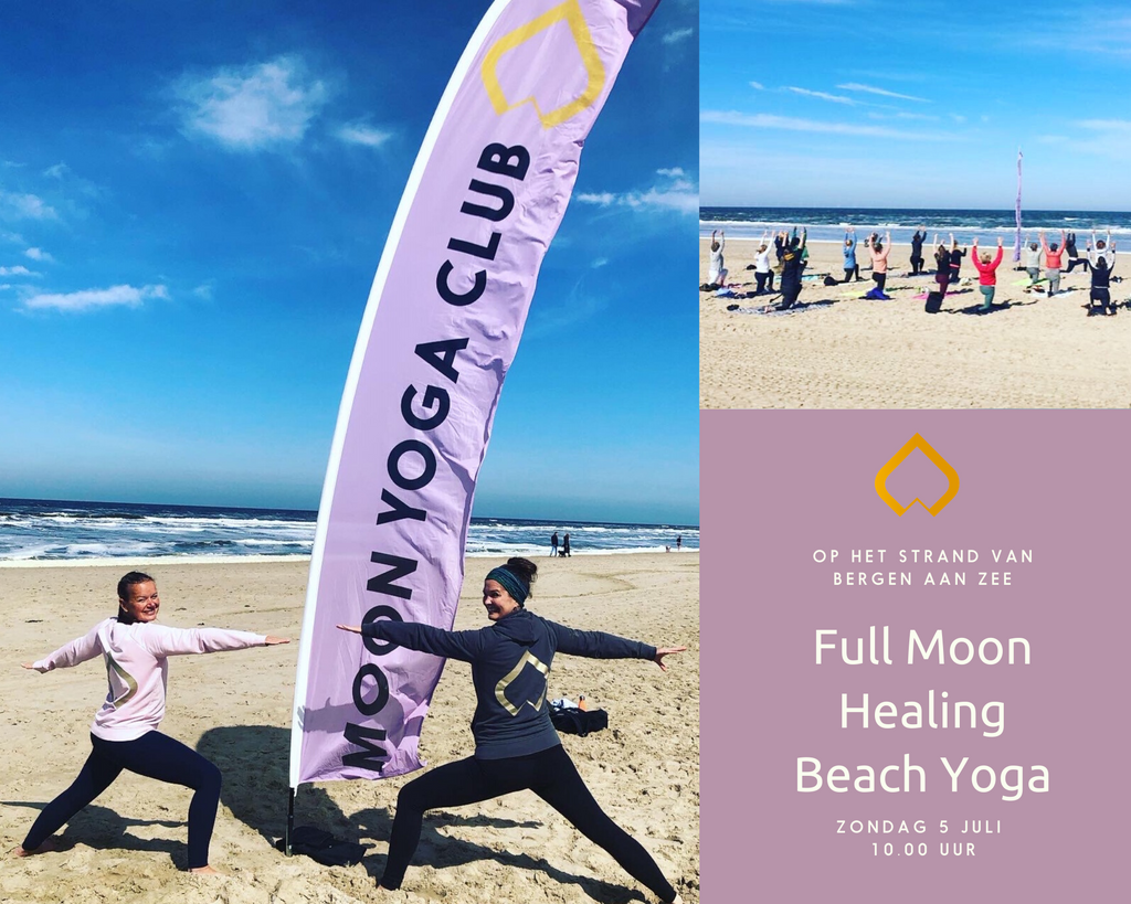 5 juli: Full Moon Healing Beach Yoga