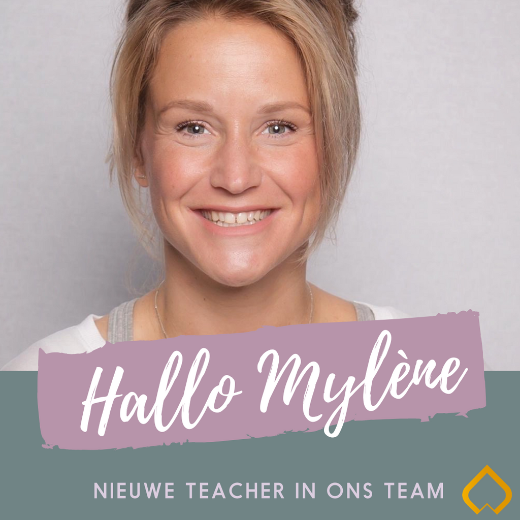 We hebben een nieuwe teacher! Hallo Mylene.