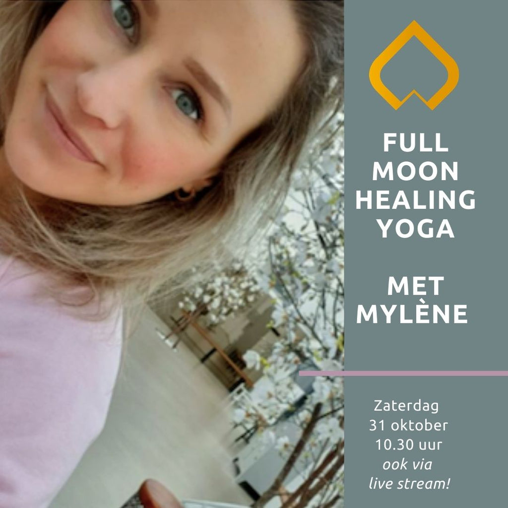 Full Moon Healing Yoga les met Mylène