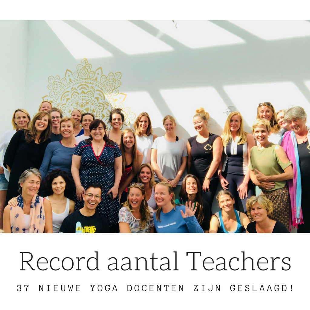 Record aantal Yoga Teachers opgeleid in Bergen