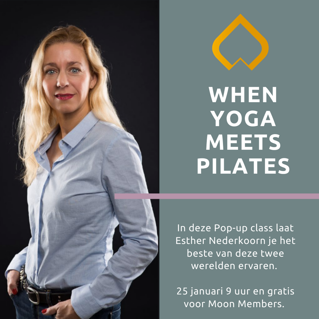 25 januari: Pop-up class When Yoga meets Pilates
